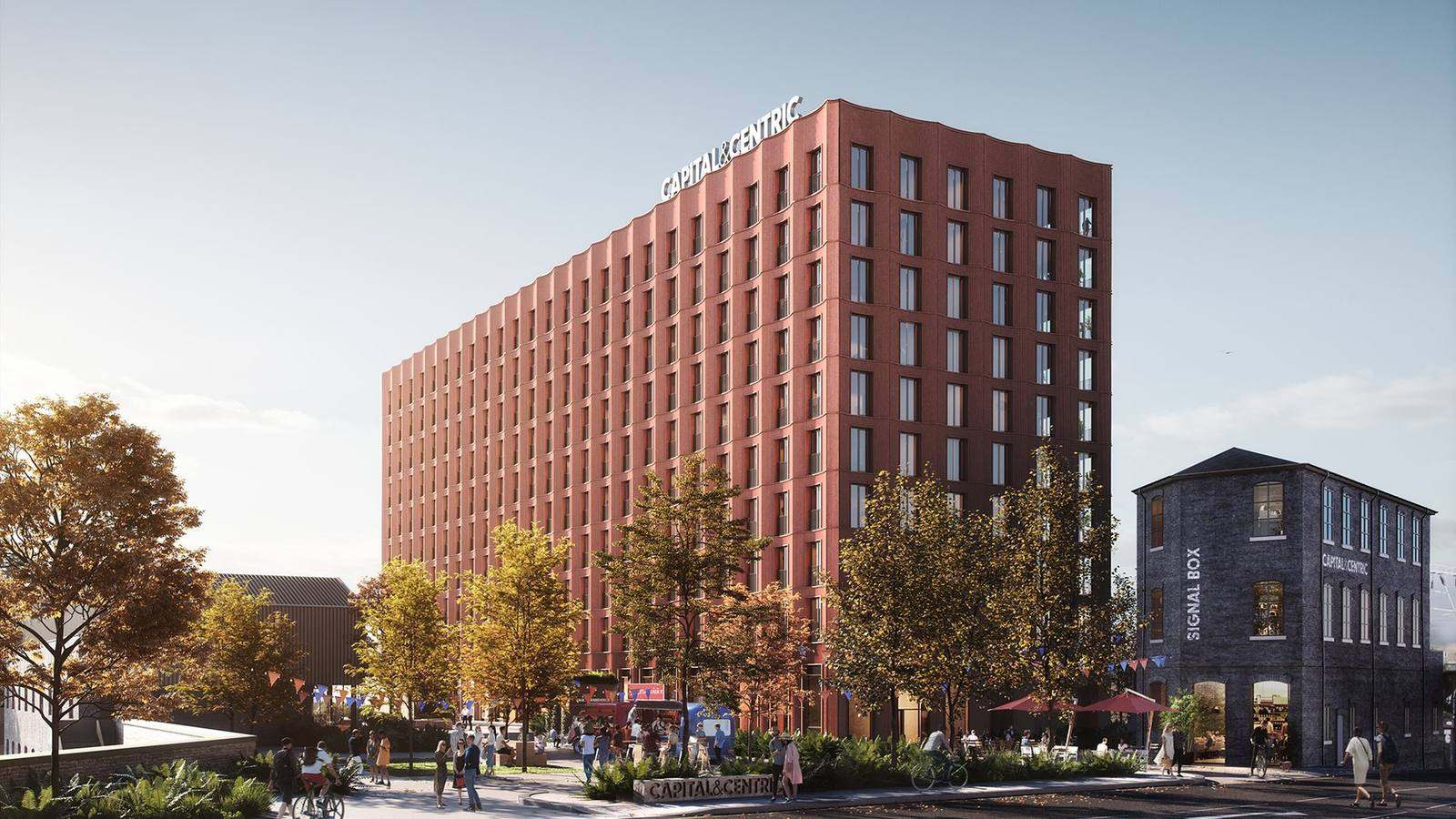 A regeneration scheme in Hanley, Stoke-on-Trent