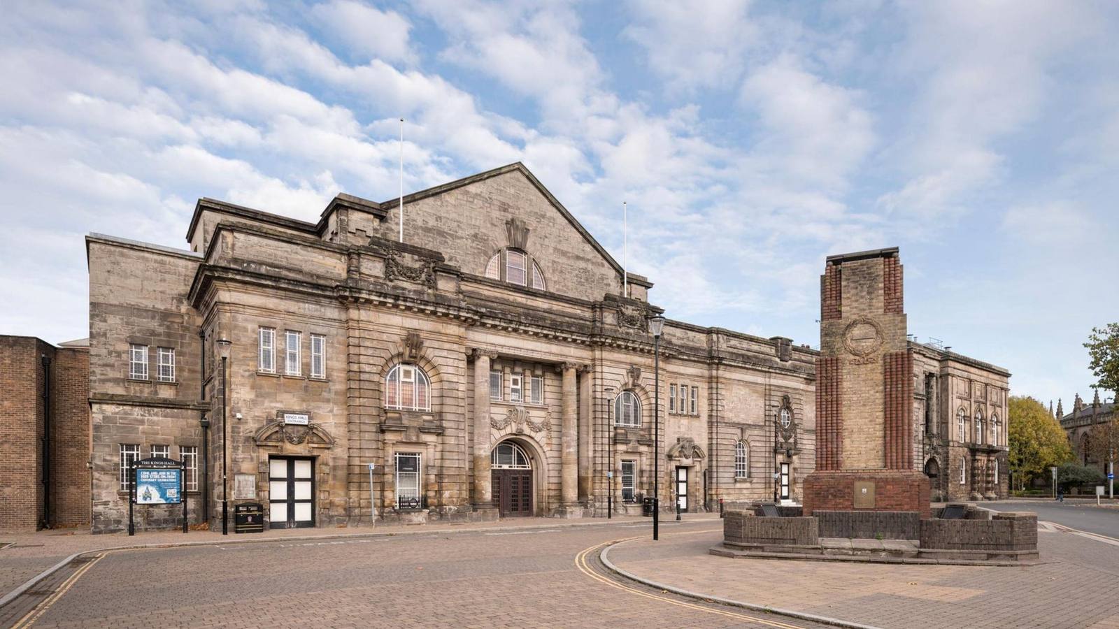 The Kings Hall in Stoke-on-Trent, a landmark civic building